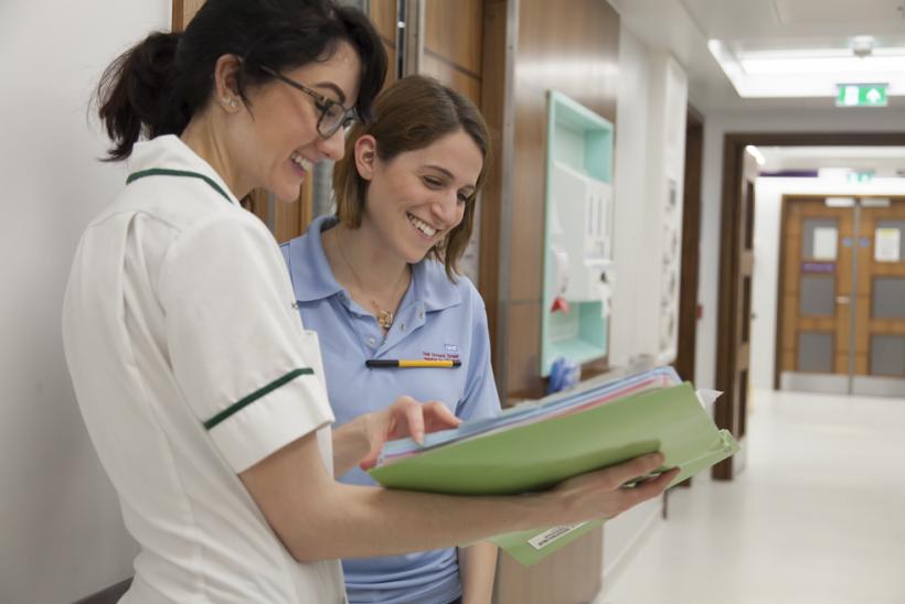 Our AHPs on Hedgehog Ward 