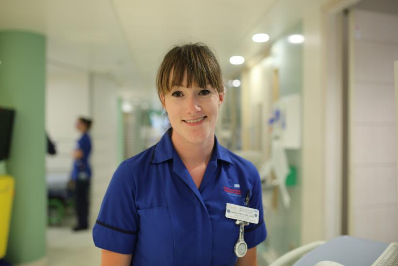 Sarah, Senior Staff Nurse on Bumblebee Ward