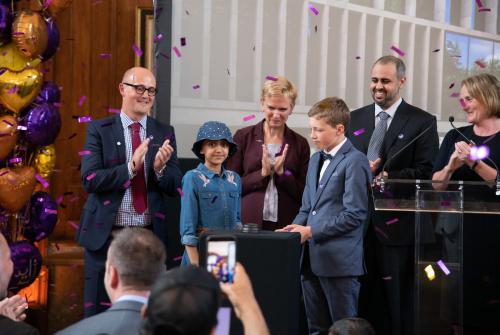 Celebration moment for the Zayed Centre for Research